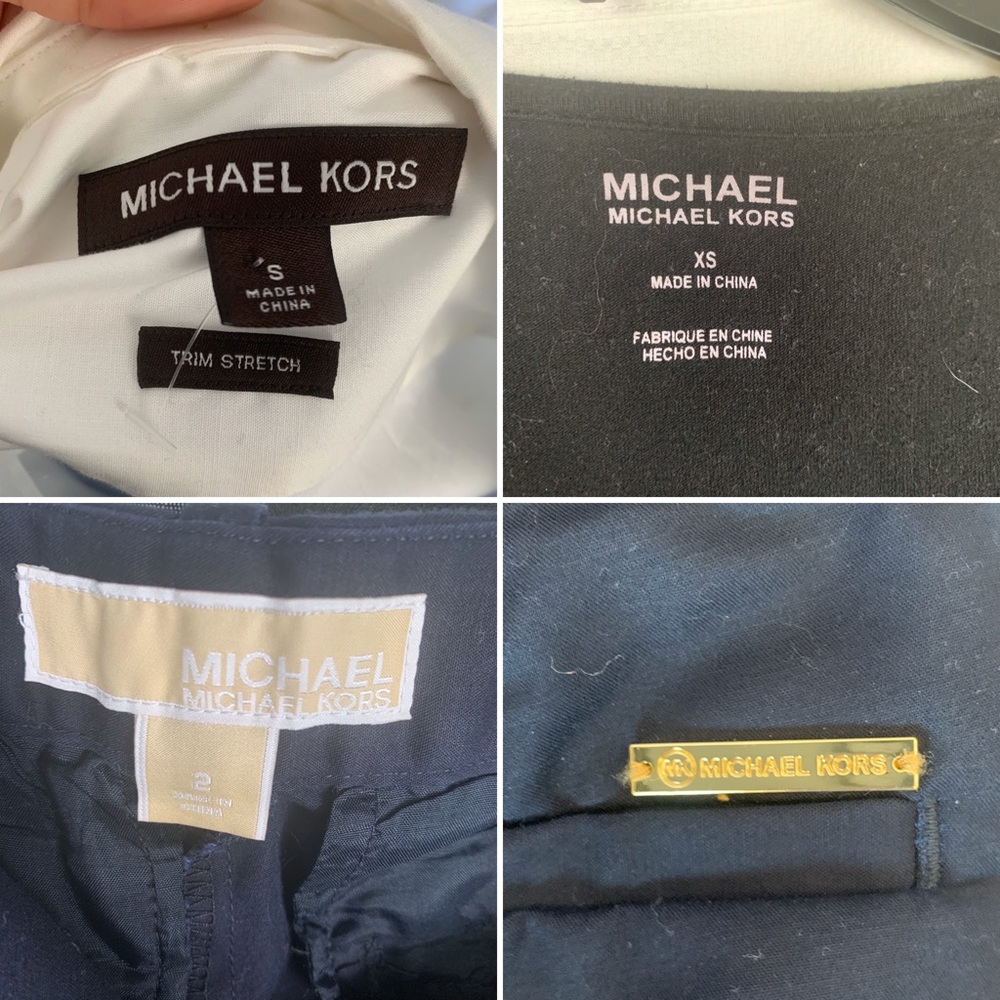 Michael Kors 3pc LOT Jumper XS/ Shorts sz 2/Top S - Picture 6 of 8